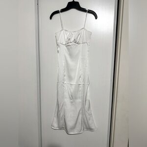 Revolve More to Come- White Slip Dress XS